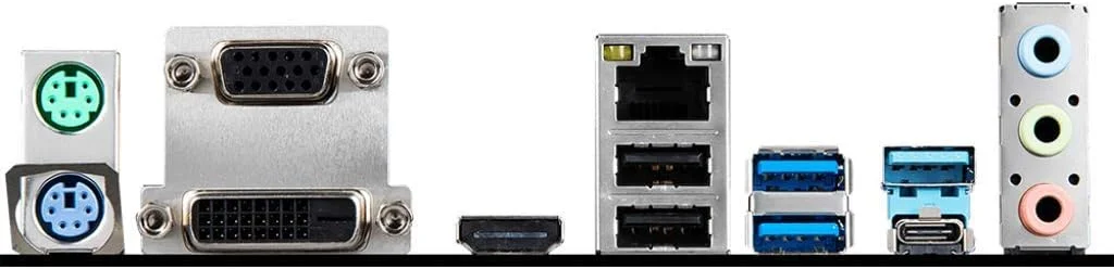 مادربرد MSI ProSeries Intel B365 LGA 1151 با پشتیبانی از پردازندههای نسل نهم/هشتم اینتل، گیگابیت LAN، DDR4، USB/DVI-D/VGA/HDMI Micro ATX (B365M PRO-VDH) مادربرد MSI ProSeries Intel B365 LGA 1151 با پشتیبانی از پردازندههای نسل نهم/هشتم اینتل، گیگابیت LAN، DDR4، USB/DVI-D/VGA/HDMI Micro ATX (B365M PRO-VDH)