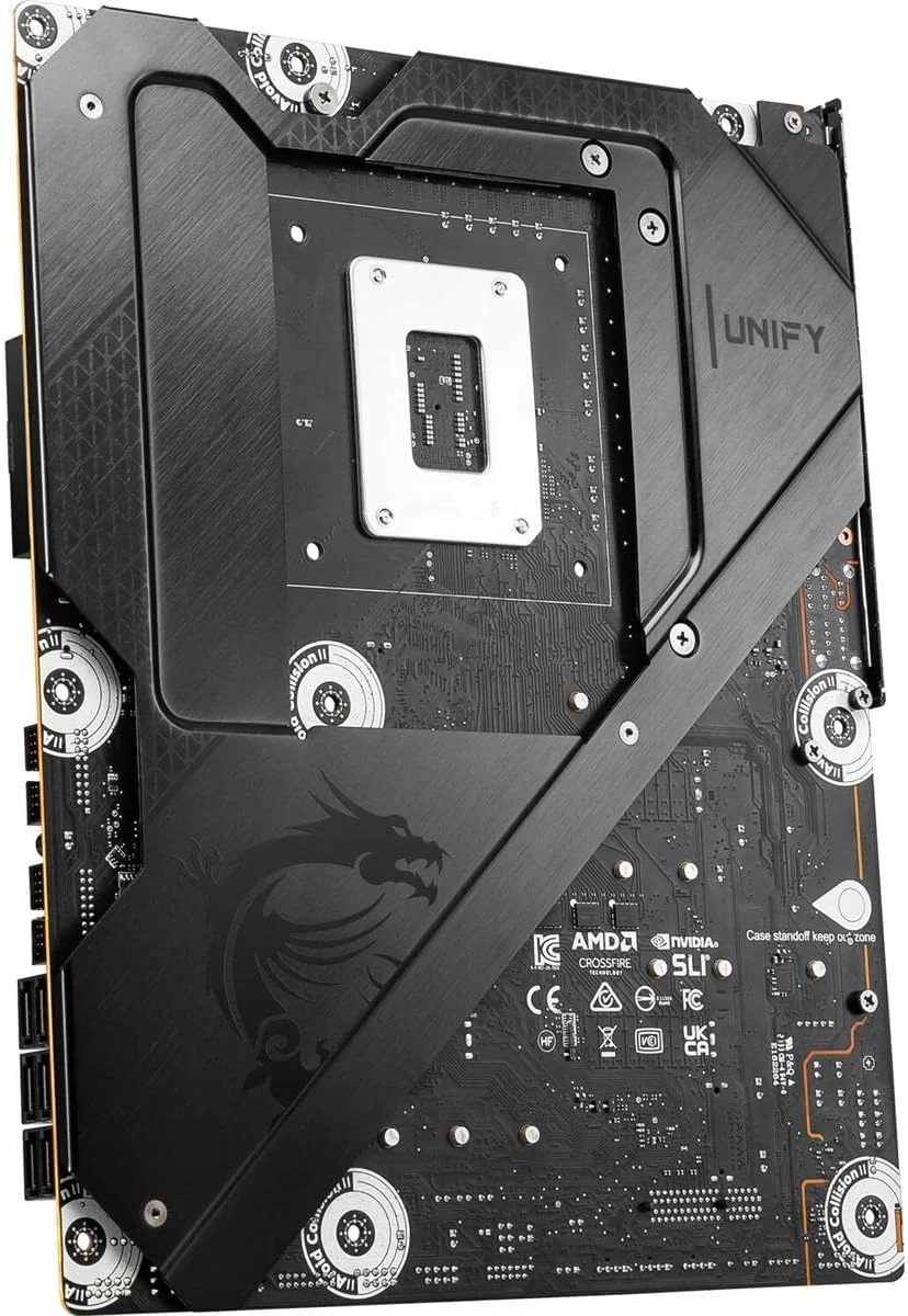 مادربرد گیمینگ MSI MEG Z690 Unify (ATX، نسل دوازدهم پردازنده Intel Core، سوکت LGA 1700، DDR5، PCIe 5، Dual 2.5G LAN، اسلات های M.2، Wi-Fi 6E)