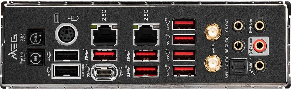 مادربرد گیمینگ MSI MEG Z690 Unify (ATX، نسل دوازدهم پردازنده Intel Core، سوکت LGA 1700، DDR5، PCIe 5، Dual 2.5G LAN، اسلات های M.2، Wi-Fi 6E)