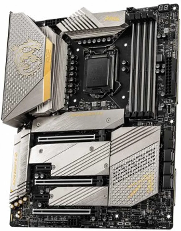 مادربرد گیمینگ MSI MEG Z590 ACE Gold Edition LGA 1200 Socket DDR4 ATX، طلایی