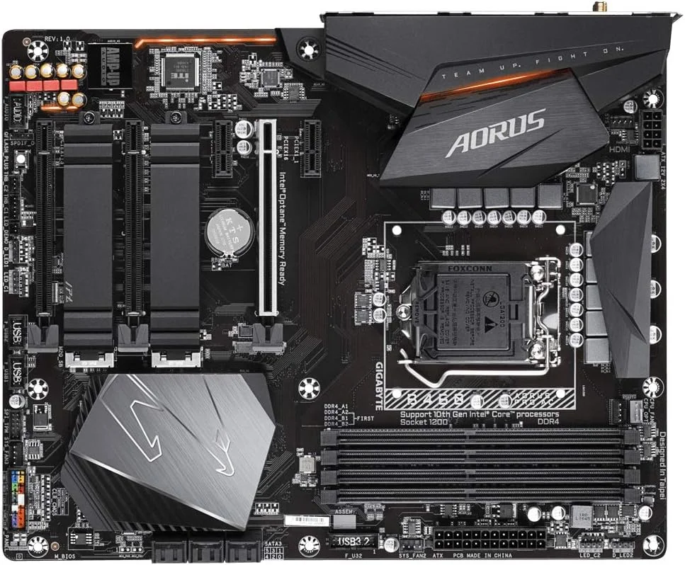 مادربرد گیگابایت B460 AORUS PRO AC (LGA1200/Intel/B460/ATX/Dual M.2/SATA 6Gb/s/USB 3.2 Gen 2/Intel 802.11ac/2.5 GbE LAN/DDR4) مادربرد گیگابایت B460 AORUS PRO AC (LGA1200/Intel/B460/ATX/Dual M.2/SATA 6Gb/s/USB 3.2 Gen 2/Intel 802.11ac/2.5 GbE LAN/DDR4)
