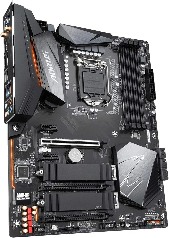 مادربرد گیگابایت B460 AORUS PRO AC (LGA1200/Intel/B460/ATX/Dual M.2/SATA 6Gb/s/USB 3.2 Gen 2/Intel 802.11ac/2.5 GbE LAN/DDR4) مادربرد گیگابایت B460 AORUS PRO AC (LGA1200/Intel/B460/ATX/Dual M.2/SATA 6Gb/s/USB 3.2 Gen 2/Intel 802.11ac/2.5 GbE LAN/DDR4)