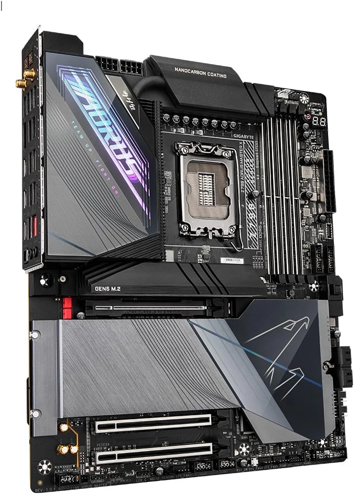 مادربرد گیگابایت AORUS Z790 Master X 1.0 Intel Z790 Express LGA 1700 ATX مادربرد گیگابایت AORUS Z790 Master X 1.0 Intel Z790 Express LGA 1700 ATX
