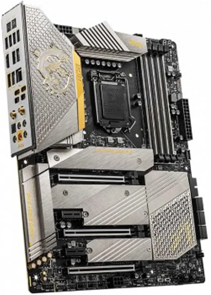 مادربرد گیمینگ MSI MEG Z590 ACE Gold Edition LGA 1200 Socket DDR4 ATX، طلایی