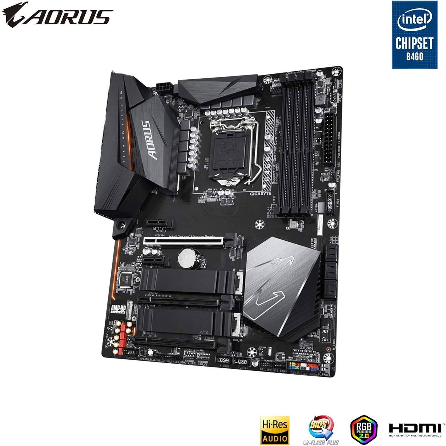 مادربرد گیگابایت B460 AORUS PRO AC (LGA1200/Intel/B460/ATX/Dual M.2/SATA 6Gb/s/USB 3.2 Gen 2/Intel 802.11ac/2.5 GbE LAN/DDR4) مادربرد گیگابایت B460 AORUS PRO AC (LGA1200/Intel/B460/ATX/Dual M.2/SATA 6Gb/s/USB 3.2 Gen 2/Intel 802.11ac/2.5 GbE LAN/DDR4)