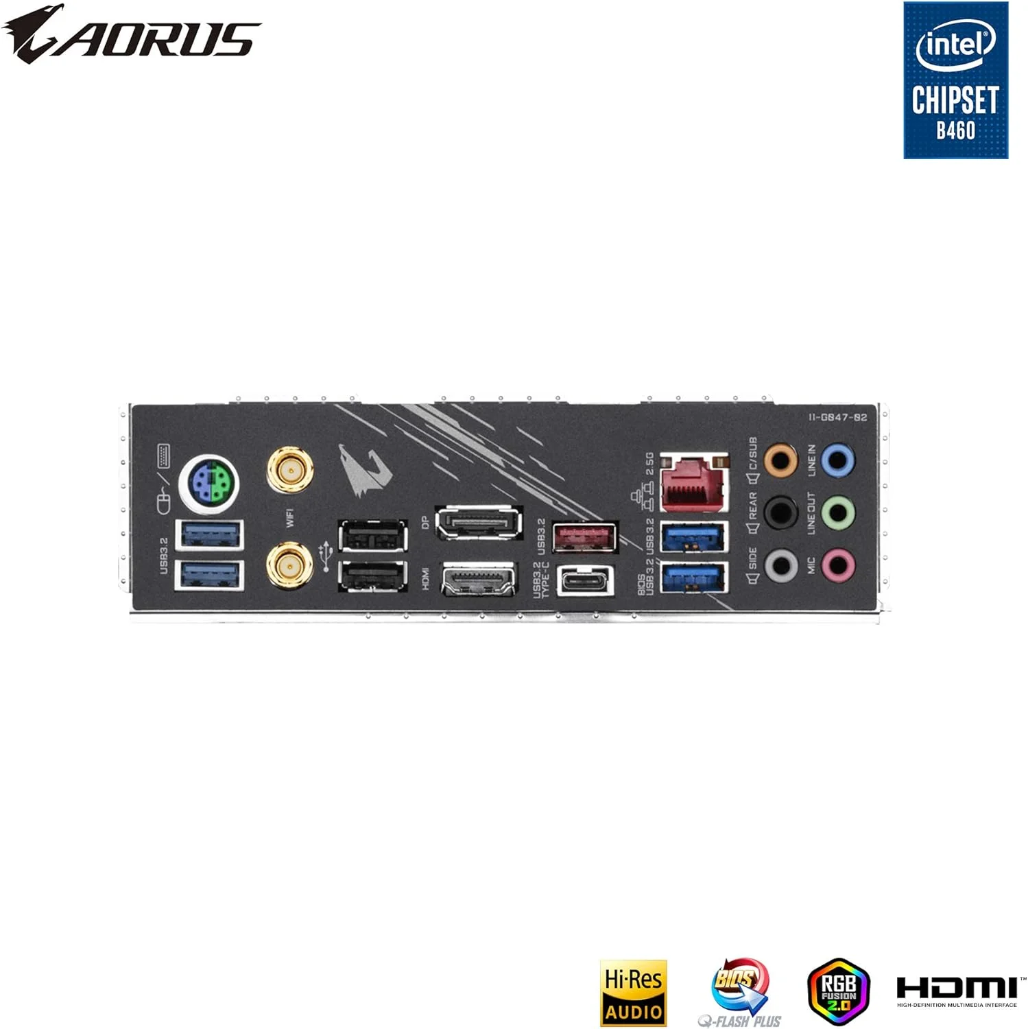 مادربرد گیگابایت B460 AORUS PRO AC (LGA1200/Intel/B460/ATX/Dual M.2/SATA 6Gb/s/USB 3.2 Gen 2/Intel 802.11ac/2.5 GbE LAN/DDR4) مادربرد گیگابایت B460 AORUS PRO AC (LGA1200/Intel/B460/ATX/Dual M.2/SATA 6Gb/s/USB 3.2 Gen 2/Intel 802.11ac/2.5 GbE LAN/DDR4)