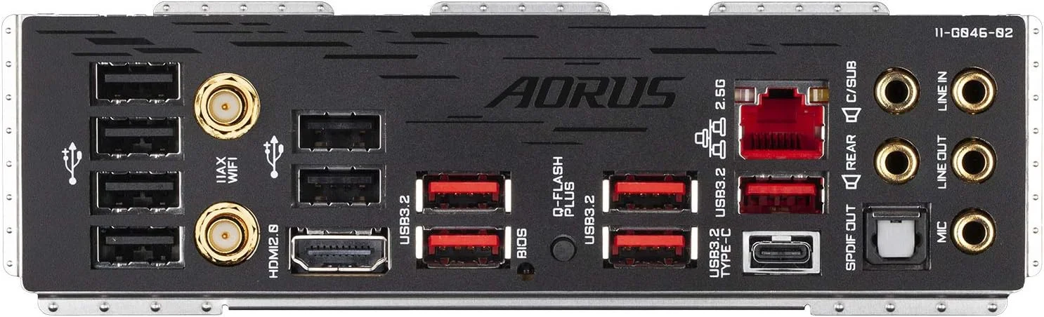 مادربرد گیمینگ GIGABYTE B550 AORUS Master (AM4 AMD/B550/ATX/Triple M.2/SATA 6Gb/s/USB 3.2 Gen 2/WIFI 6/Realtek ALC1220-Vb/هیت سینک Fins-Array/RGB Fusion 2.0/DDR4) مادربرد گیمینگ GIGABYTE B550 AORUS Master (AM4 AMD/B550/ATX/Triple M.2/SATA 6Gb/s/USB 3.2 Gen 2/WIFI 6/Realtek ALC1220-Vb/هیت سینک Fins-Array/RGB Fusion 2.0/DDR4)
