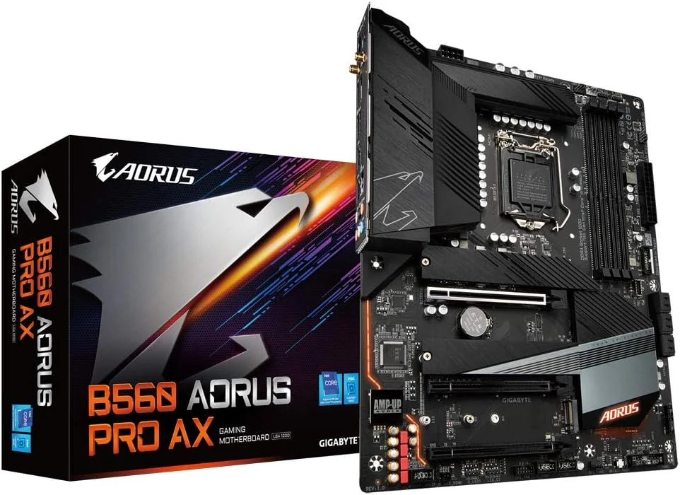 مادربرد گیگابایت B560 AORUS PRO AX ATX برای پردازنده های Intel LGA 1200