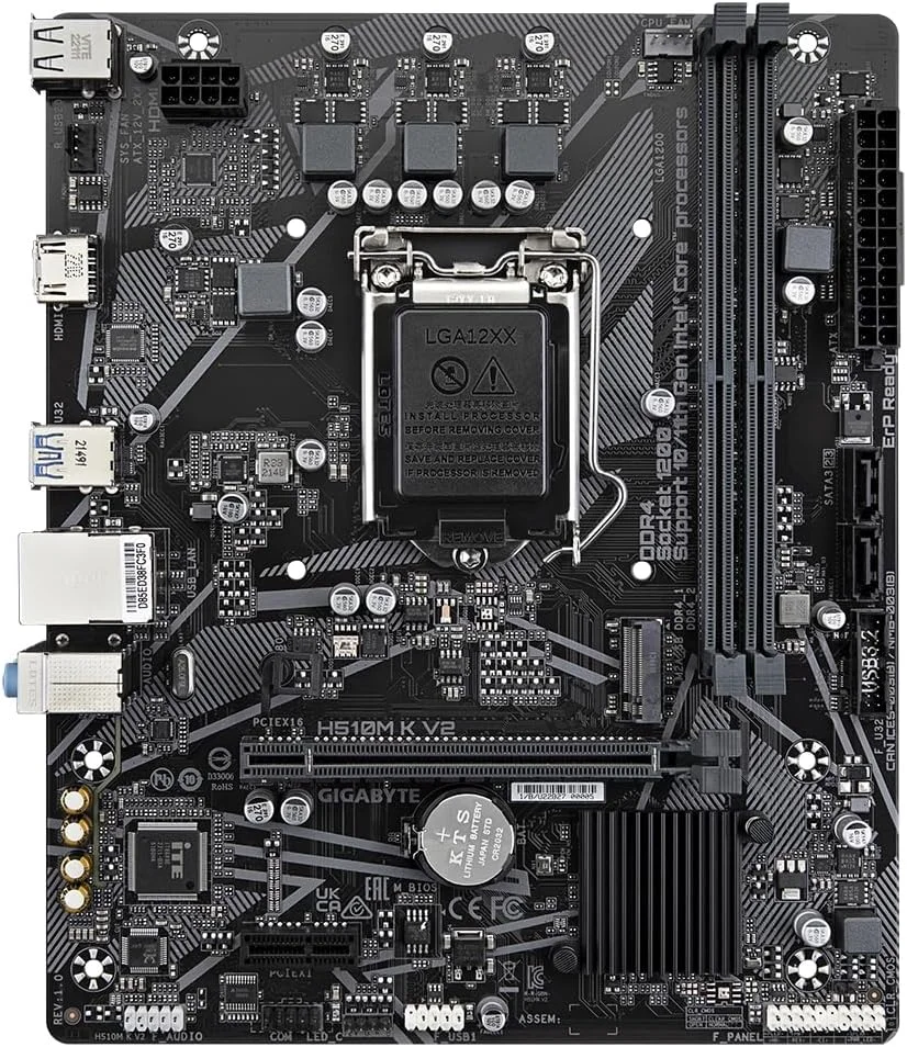 مادربرد GIGABYTE GiBy H510M K V2 H510 مادربرد GIGABYTE GiBy H510M K V2 H510