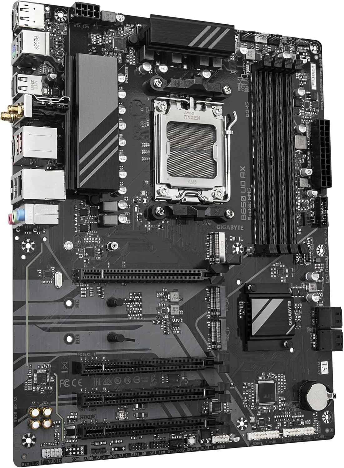 مادربرد گیگابایت B650 UD AX (سوکت AM5/B650/DDR5/S-ATA 6Gb/s/ATX)