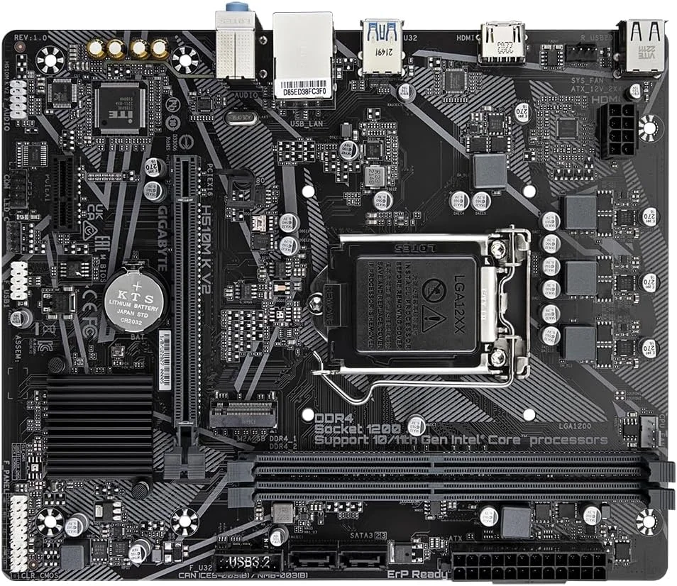 مادربرد GIGABYTE GiBy H510M K V2 H510 مادربرد GIGABYTE GiBy H510M K V2 H510