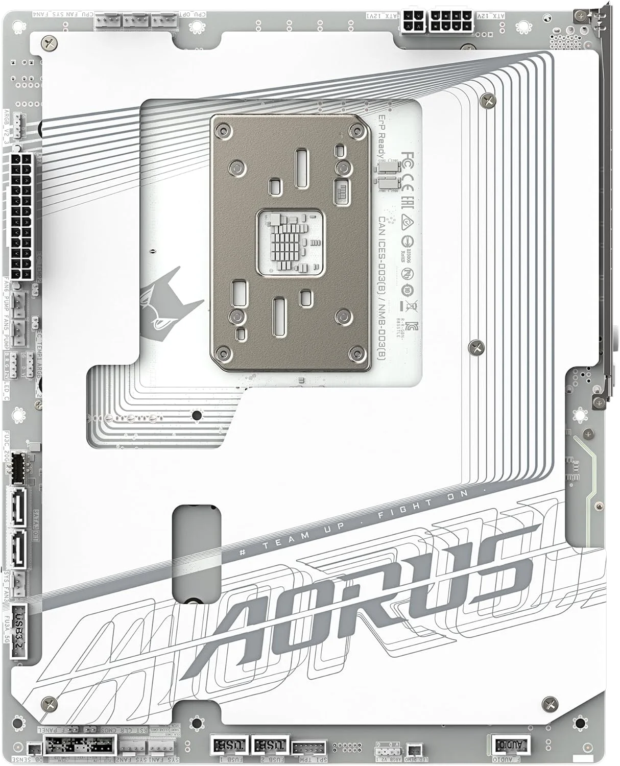 مادربرد گیگابایت B850 AORUS STEALTH ICE - پردازنده های سری AMD Ryzen 9000، VRM دیجیتال 14+2+2 فاز، تا 8200 مگاهرتز DDR5 (OC)، 2xPCIe 5.0 + 2xPCIe 4.0 M.2، WIFI 7، LAN 5 گیگابیتی، USB 3.2 Gen 2 مادربرد گیگابایت B850 AORUS STEALTH ICE - پردازنده های سری AMD Ryzen 9000، VRM دیجیتال 14+2+2 فاز، تا 8200 مگاهرتز DDR5 (OC)، 2xPCIe 5.0 + 2xPCIe 4.0 M.2، WIFI 7، LAN 5 گیگابیتی، USB 3.2 Gen 2