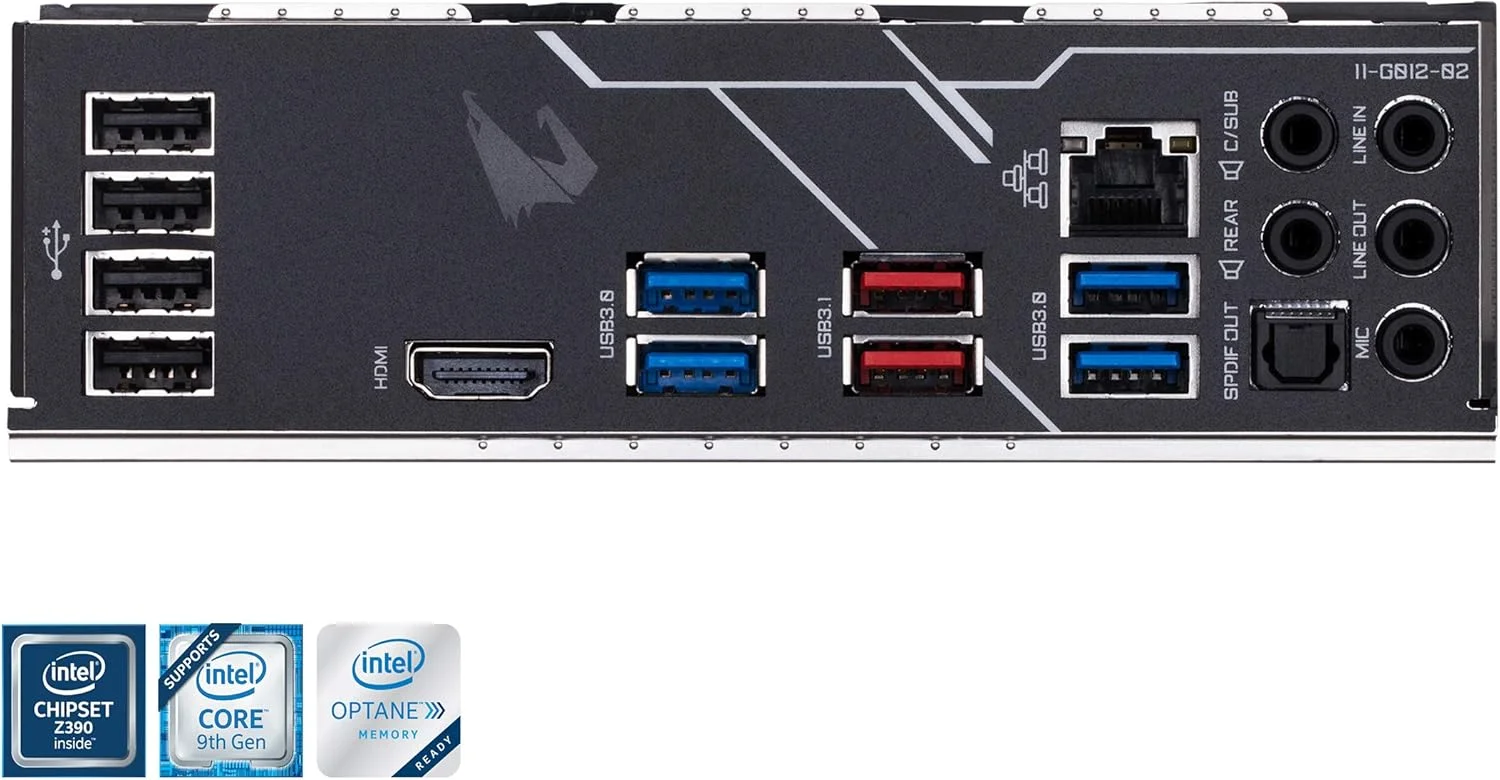مادربرد گیگابایت Z390 AORUS ELITE (Intel LGA1151/Z390/ATX/2xM.2/Realtek ALC1220/RGB Fusion/Gaming Motherboard) مادربرد گیگابایت Z390 AORUS ELITE (Intel LGA1151/Z390/ATX/2xM.2/Realtek ALC1220/RGB Fusion/Gaming Motherboard)