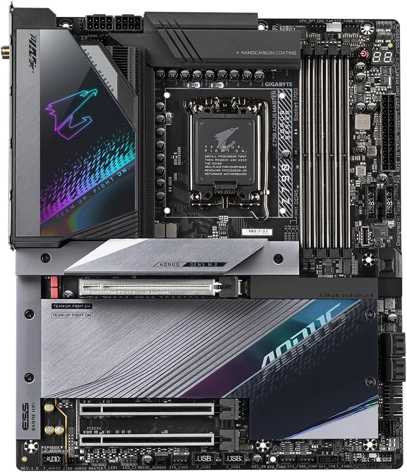 مادربرد گیگابایت Z790 AORUS MASTER اینتل Z790 LGA 1700 Extended ATX مادربرد گیگابایت Z790 AORUS MASTER اینتل Z790 LGA 1700 Extended ATX
