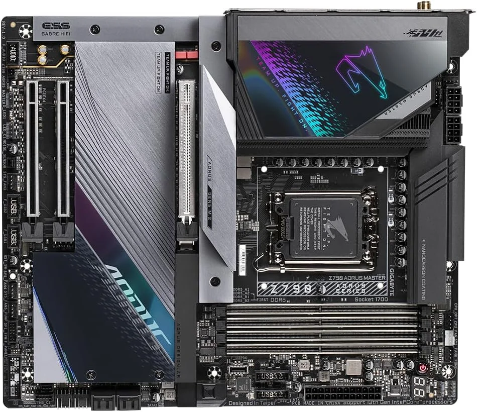 مادربرد گیگابایت Z790 AORUS MASTER اینتل Z790 LGA 1700 Extended ATX مادربرد گیگابایت Z790 AORUS MASTER اینتل Z790 LGA 1700 Extended ATX