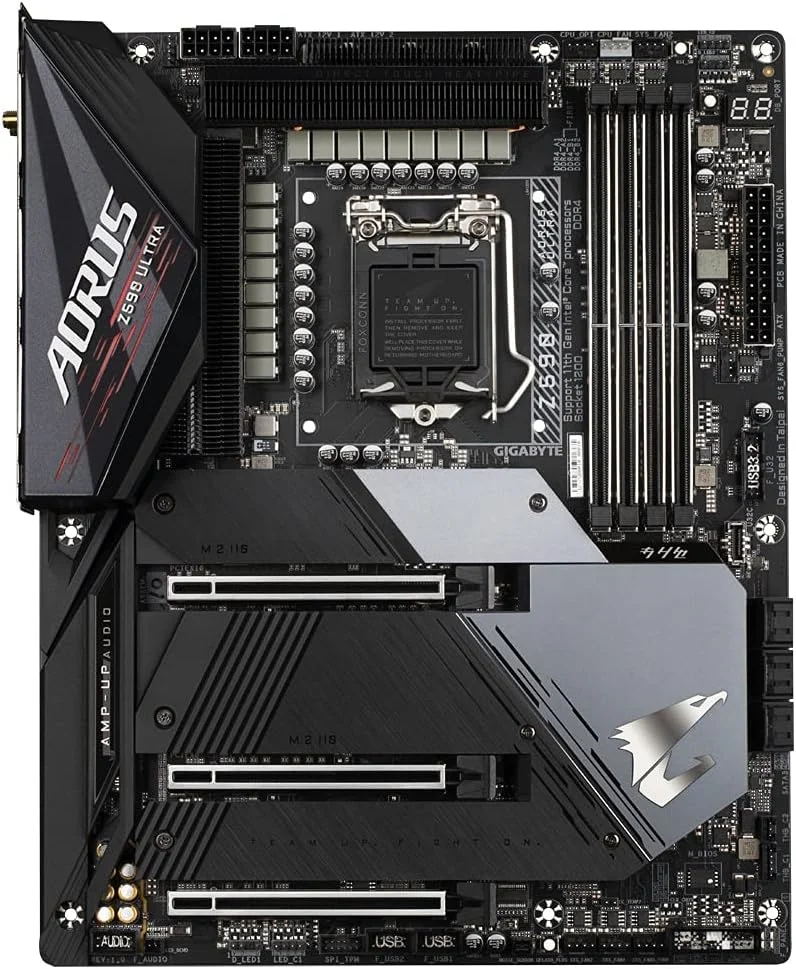 مادربرد گیگابایت Z590 AORUS ULTRA ATX برای پردازنده‌های Intel LGA 1200