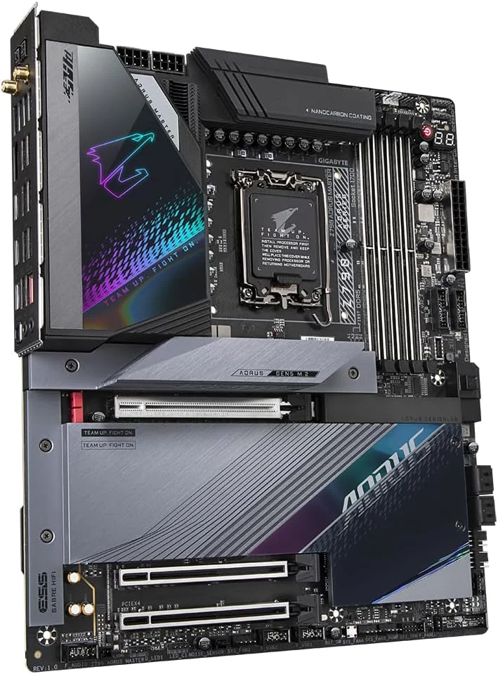 مادربرد گیگابایت Z790 AORUS MASTER اینتل Z790 LGA 1700 Extended ATX مادربرد گیگابایت Z790 AORUS MASTER اینتل Z790 LGA 1700 Extended ATX