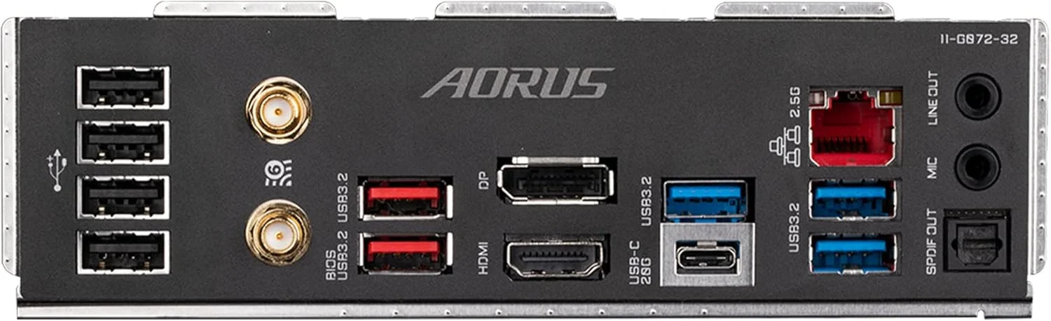 مادربرد گیمینگ GIGABYTE Z690 AORUS Elite AX (LGA 1700/ Intel Z690/ ATX/ DDR5/ Quad M.2/ PCIe 5.0/ USB 3.2 Gen2X2 Type-C/WiFi 6/2.5GbE LAN)
