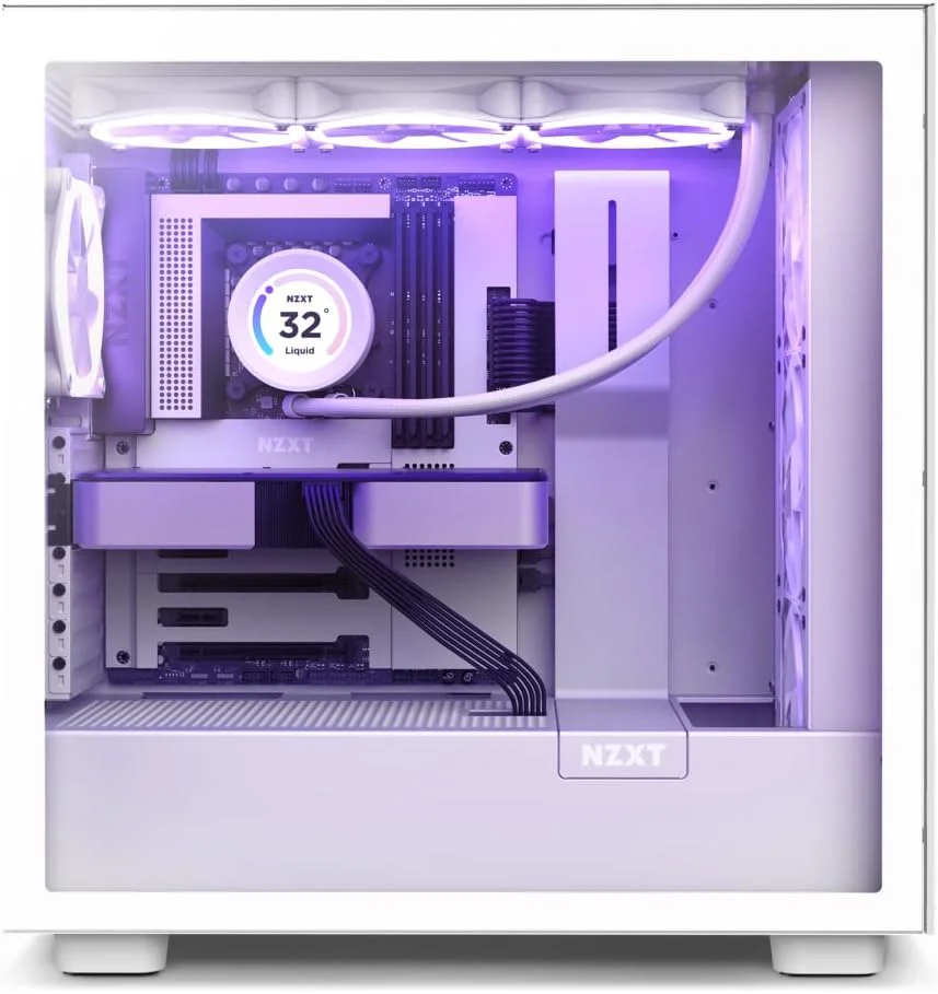 مادربرد NZXT N7 Z790 - N7-Z79XT-W1 - چیپست Intel Z790 (پشتیبانی از پردازنده های نسل 12 و 13) - مادربرد گیمینگ ATX - محافظ I/O یکپارچه - اتصال WiFi 6E - بلوتوث - سفید