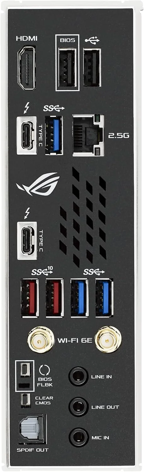 مادربرد ایسوس ROG STRIX Z690-I GAMING WIFI Intel Z690 LGA 1700 ITX با PCIe 5.0، 10+1 مراحل قدرت، حذف نویز هوش مصنوعی دو طرفه، اورکلاک هوش مصنوعی، خنک کننده هوش مصنوعی