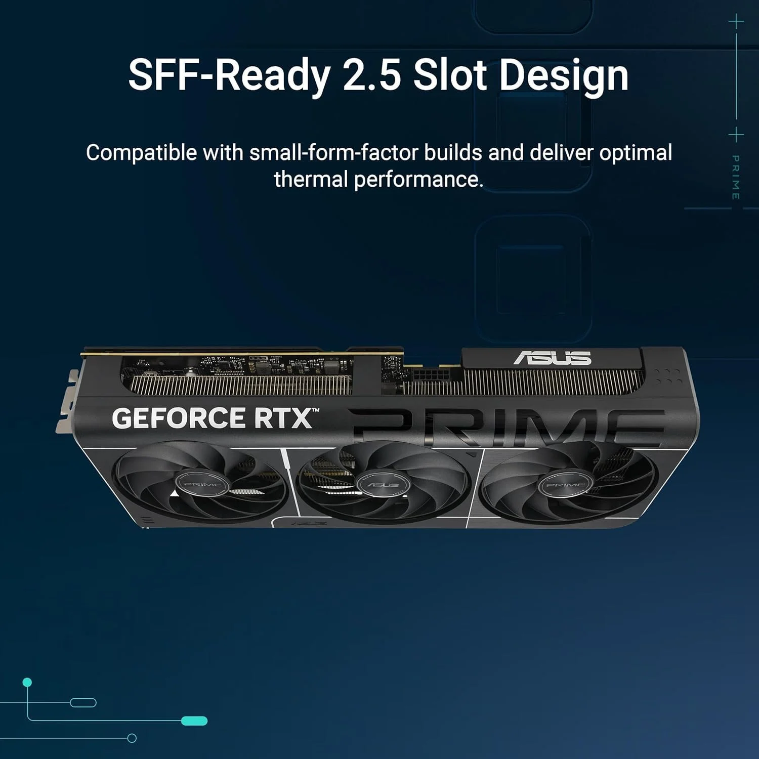کارت گرافیک ایسوس پرایم GeForce RTX 5070 نسخه اورکلاک شده 12 گیگابایت – GDDR6، PCIe 4.0، دو فن، Ray Tracing