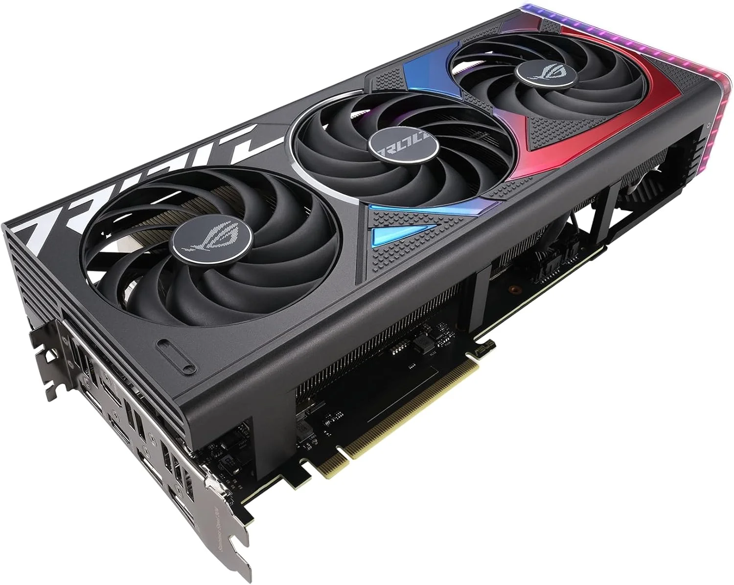کارت گرافیک گیمینگ ایسوس ROG Strix GeForce RTX 4070 Super OC Edition (PCIe 4.0، 12GB GDDR6X، DLSS 3، HDMI 2.1a، DisplayPort 1.4a، صفحه پشتی تهویه دار بزرگ، حسگر نیرو، Aura Sync) کارت گرافیک گیمینگ ایسوس ROG Strix GeForce RTX 4070 Super OC Edition (PCIe 4.0، 12GB GDDR6X، DLSS 3، HDMI 2.1a، DisplayPort 1.4a، صفحه پشتی تهویه دار بزرگ، حسگر نیرو، Aura Sync)