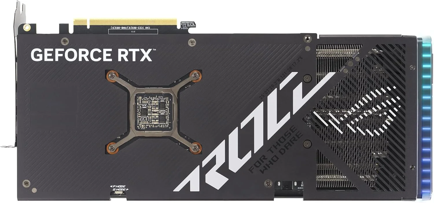 کارت گرافیک گیمینگ ایسوس ROG Strix GeForce RTX 4070 Super OC Edition (PCIe 4.0، 12GB GDDR6X، DLSS 3، HDMI 2.1a، DisplayPort 1.4a، صفحه پشتی تهویه دار بزرگ، حسگر نیرو، Aura Sync) کارت گرافیک گیمینگ ایسوس ROG Strix GeForce RTX 4070 Super OC Edition (PCIe 4.0، 12GB GDDR6X، DLSS 3، HDMI 2.1a، DisplayPort 1.4a، صفحه پشتی تهویه دار بزرگ، حسگر نیرو، Aura Sync)