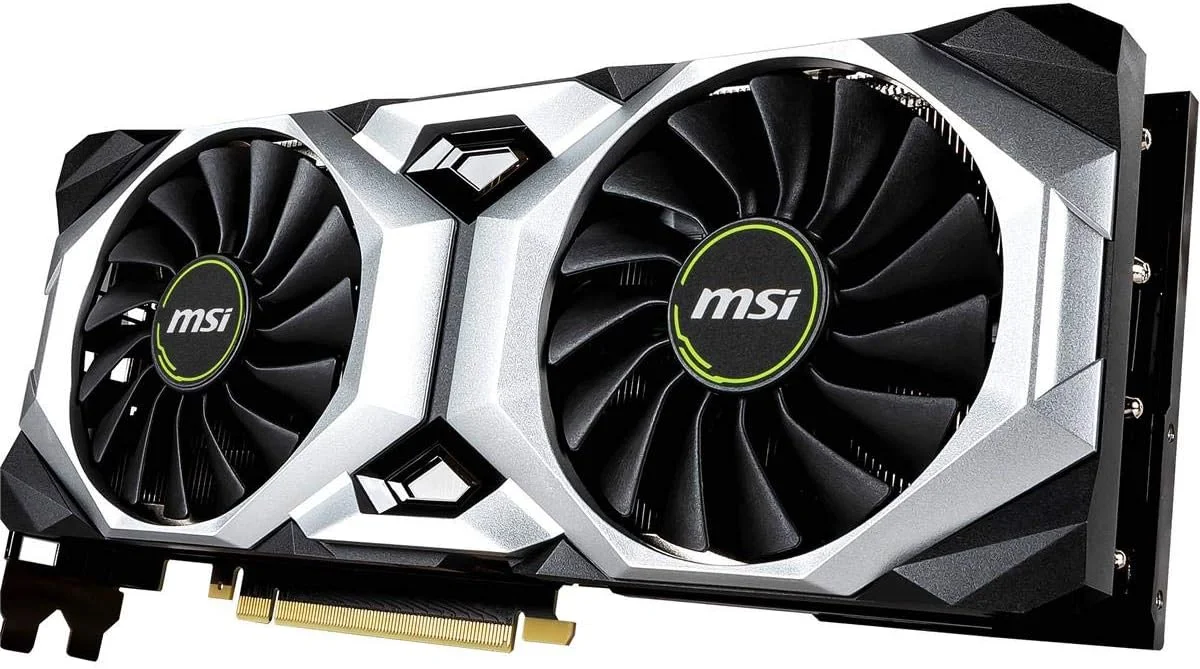 کارت گرافیک گیمینگ MSI GeForce RTX 2080 Super 8GB GDRR6 256-Bit HDMI/DP Nvlink Torx Fan Turing Architecture Overclocked (RTX 2080 Super Ventus XS OC) کارت گرافیک گیمینگ MSI GeForce RTX 2080 Super 8GB GDRR6 256-Bit HDMI/DP Nvlink Torx Fan Turing Architecture Overclocked (RTX 2080 Super Ventus XS OC)