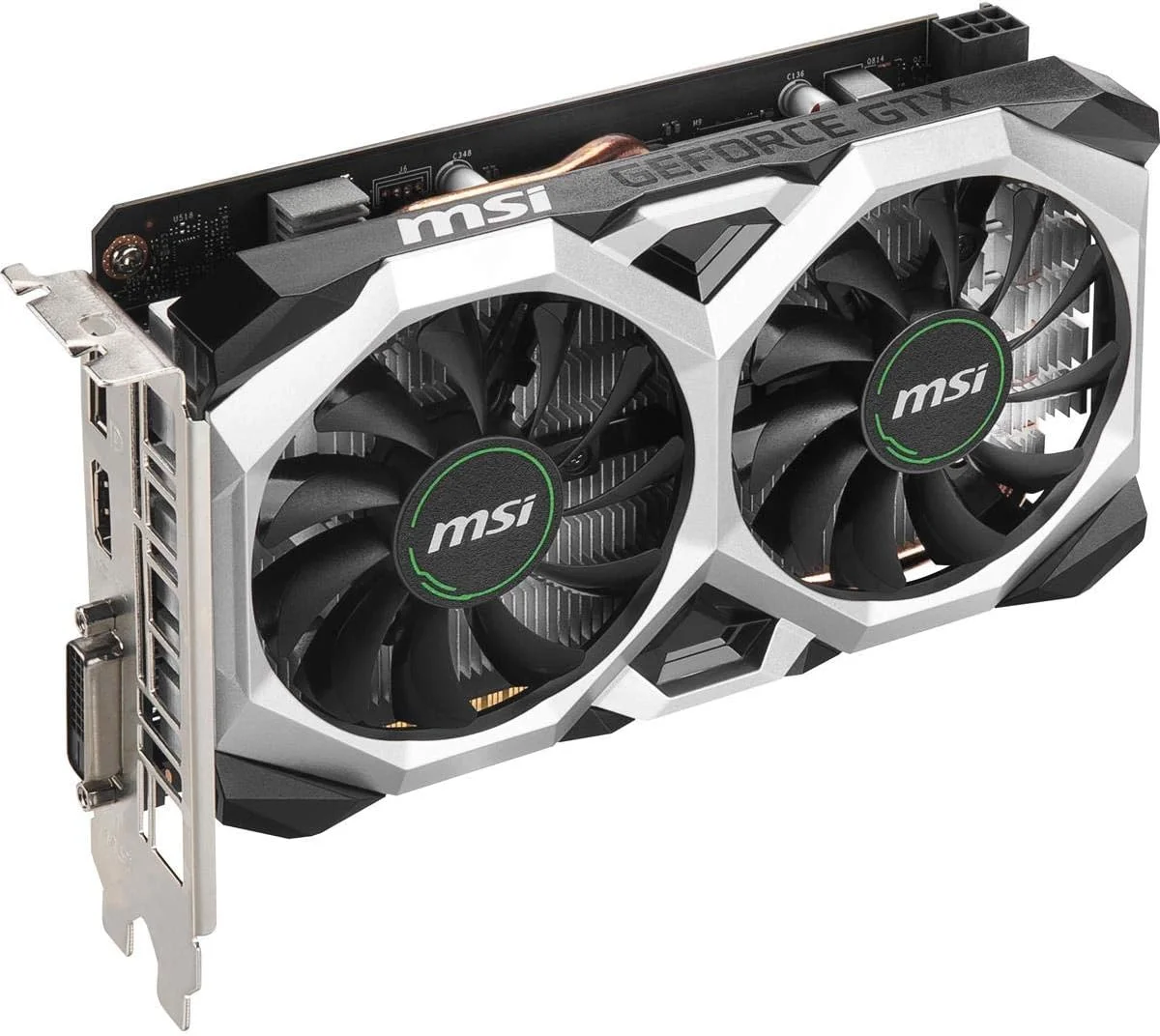 کارت گرافیک گیمینگ MSI GeForce GTX 1650 Super Ventus XS OC - مشکی (912-V809-3294) کارت گرافیک گیمینگ MSI GeForce GTX 1650 Super Ventus XS OC - مشکی (912-V809-3294)