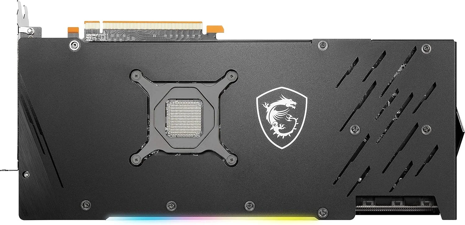 کارت گرافیک MSI Gaming Radeon RX 6900 XT با فرکانس بوست تا 2340 مگاهرتز، 256 بیتی، 16 گیگابایت GDDR6، DP/HDMI، سه فن Torx 4.0، FreeSync، DirectX 12، VR Ready، نورپردازی RGB (مدل RX 6900 XT Gaming X Trio 16G)