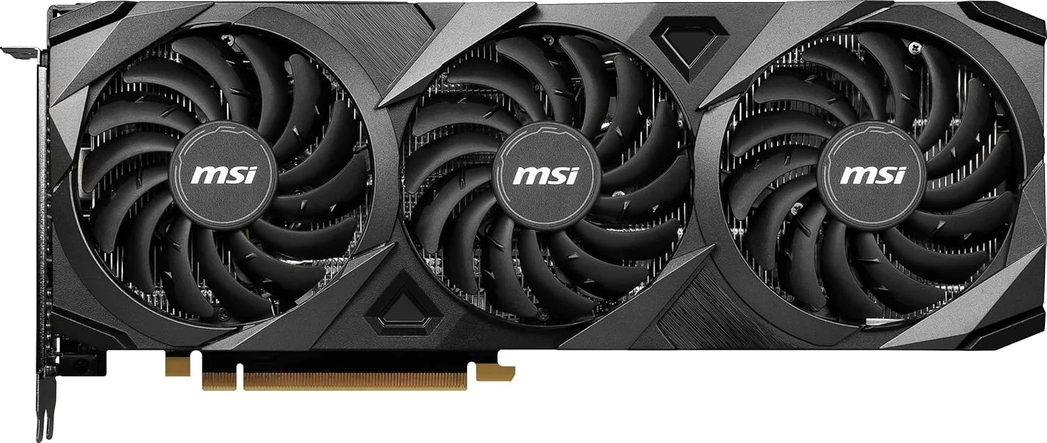 کارت گرافیک گیمینگ MSI GeForce RTX 3060 Ti VENTUS 3X 8GD6X OC - 8GB GDDR6X، 1695MHz، PCI Express Gen 4، 256-bit، 3x DP v 1.4a، HDMI 2.1 (پشتیبانی از 4K)