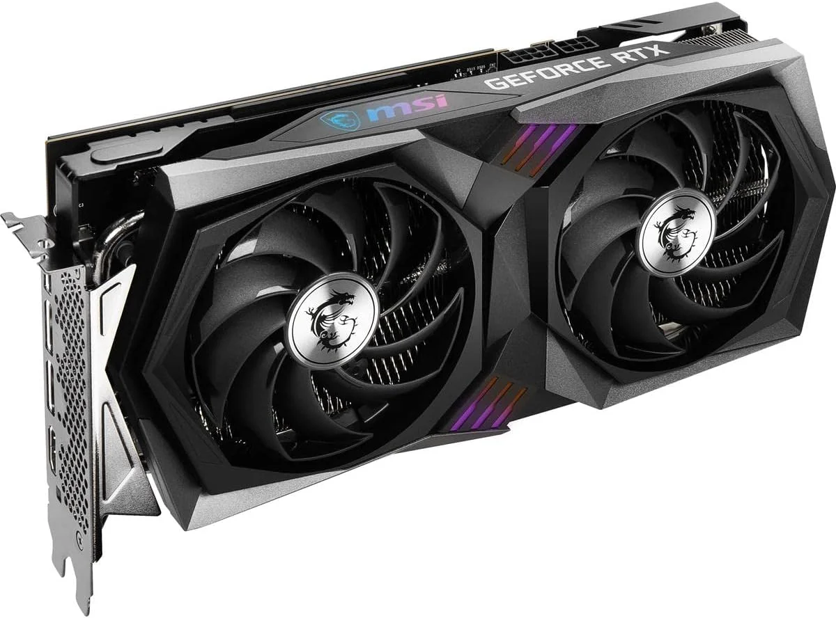 کارت گرافیک MSI Gaming GeForce RTX 3060 12GB 15 Gbps GDRR6 192-Bit HDMI/DP PCIe 4 Twin-Frozr Torx Fan Ampere RGB OC (RTX 3060 Gaming X 12G)