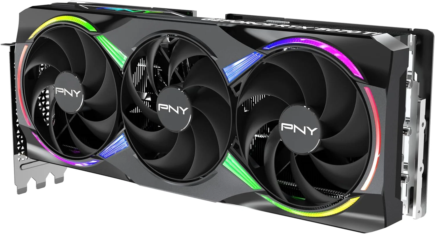 کارت گرافیک PNY GEFORCE RTX™ 5070 Ti 16GB ARGB Overclocked Triple Fan Plus DLSS 4