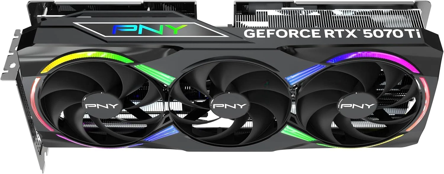 کارت گرافیک PNY GEFORCE RTX™ 5070 Ti 16GB ARGB Overclocked Triple Fan Plus DLSS 4