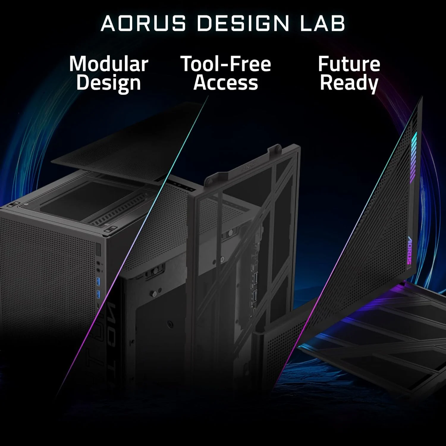 کامپیوتر گیمینگ دسکتاپ GIGABYTE AORUS، AMD Ryzen 7 9700X، GIGABYTE RTX 5070 Ti، 32 گیگابایت DDR5، 2 ترابایت SSD، ویندوز 11، AORUS Prime 5 AP5A7N7T-5000