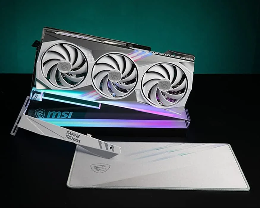 کارت گرافیک MSI Gaming GeForce RTX 4080 16GB GDRR6X 384-Bit HDMI/DP Nvlink Tri-Frozr 3 Ada Lovelace Architecture (RTX 4080 16GB Gaming X Trio White)