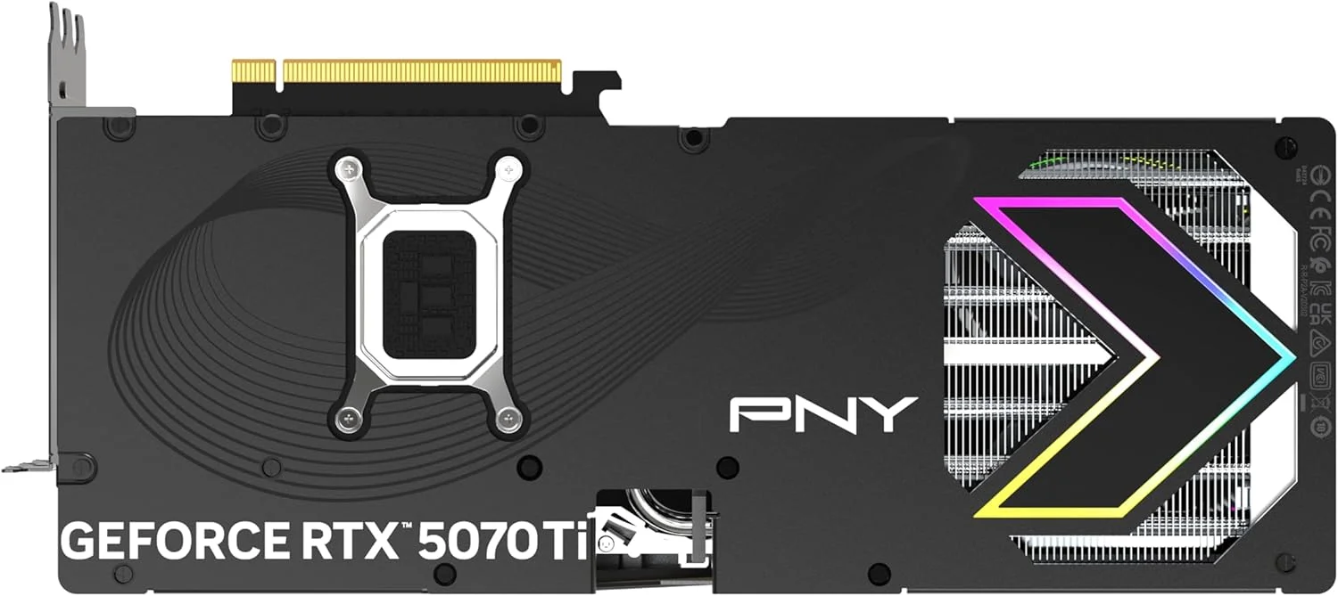 کارت گرافیک PNY GEFORCE RTX™ 5070 Ti 16GB ARGB Overclocked Triple Fan Plus DLSS 4