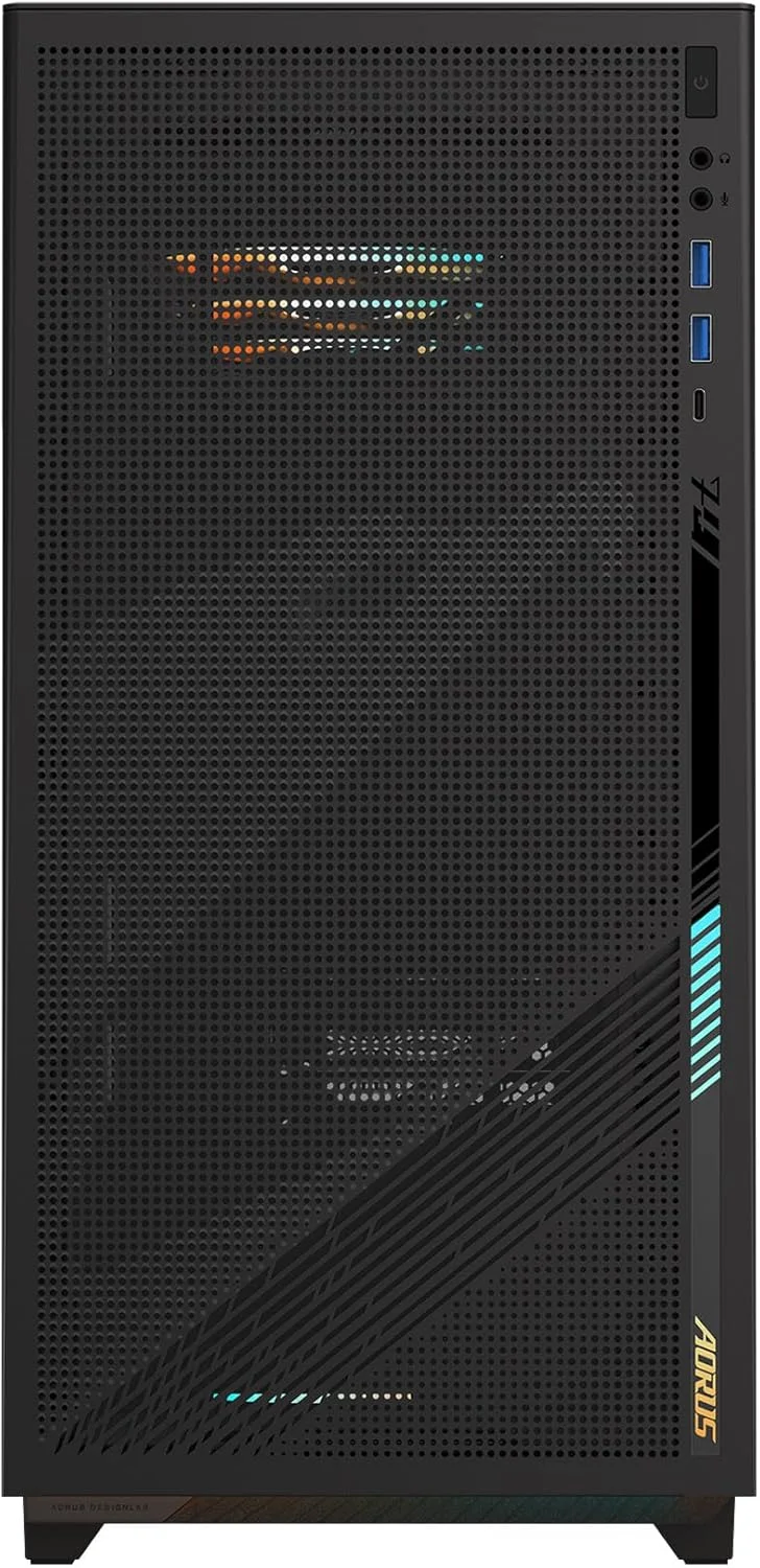 کامپیوتر گیمینگ دسکتاپ GIGABYTE AORUS، AMD Ryzen 7 9700X، GIGABYTE RTX 5070 Ti، 32 گیگابایت DDR5، 2 ترابایت SSD، ویندوز 11، AORUS Prime 5 AP5A7N7T-5000