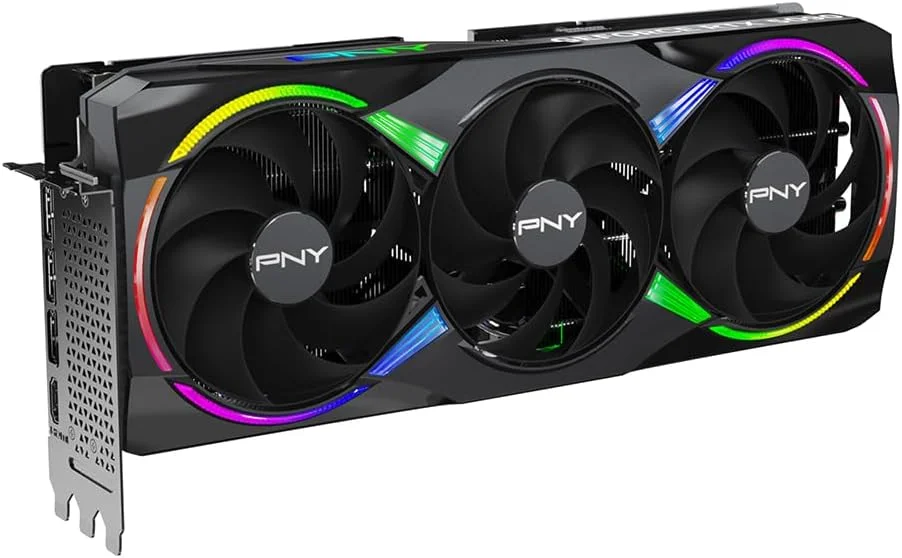 کارت گرافیک PNY GeForce RTX™ 5090 32GB ARGB OC با سه فن و DLSS 4