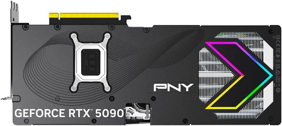 کارت گرافیک PNY GeForce RTX™ 5090 32GB ARGB OC با سه فن و DLSS 4