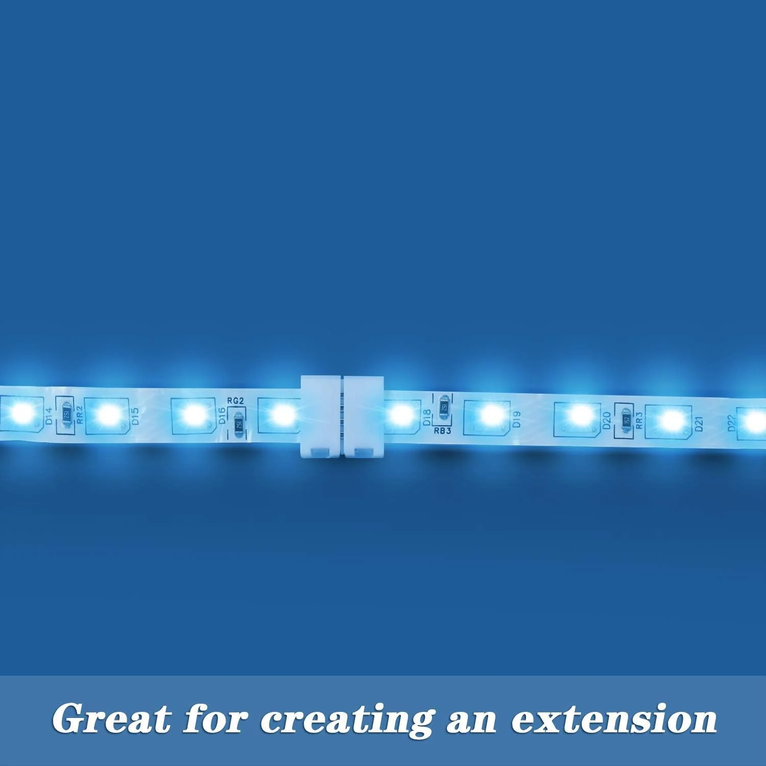 کیت کامل 30 عددی اتصال دهنده نوار LED RGB آزون، آداپتور توسعه بدون لحیم 4 پین بدون فاصله سازگار با نوار LED SMD 5050، شامل 20 اتصال دهنده بدون فاصله، 5 اتصال دهنده L و 5 اتصال دهنده T (10 میلی متر) کیت کامل 30 عددی اتصال دهنده نوار LED RGB آزون، آداپتور توسعه بدون لحیم 4 پین بدون فاصله سازگار با نوار LED SMD 5050، شامل 20 اتصال دهنده بدون فاصله، 5 اتصال دهنده L و 5 اتصال دهنده T (10 میلی متر)