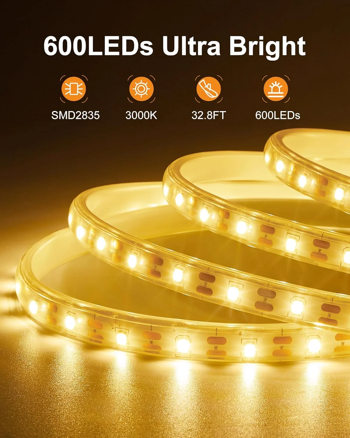 چراغ نواری LED خورشیدی LIFENGSOLER به طول 10 متر، سفید گرم، 600 LED، با قابلیت تغذیه از طریق خورشید و USB، دارای ریموت کنترل و قابلیت تنظیم نور، ضد آب IP65، مناسب برای تزئین آلاچیق، بالکن، استخر و عرشه چراغ نواری LED خورشیدی LIFENGSOLER به طول 10 متر، سفید گرم، 600 LED، با قابلیت تغذیه از طریق خورشید و USB، دارای ریموت کنترل و قابلیت تنظیم نور، ضد آب IP65، مناسب برای تزئین آلاچیق، بالکن، استخر و عرشه