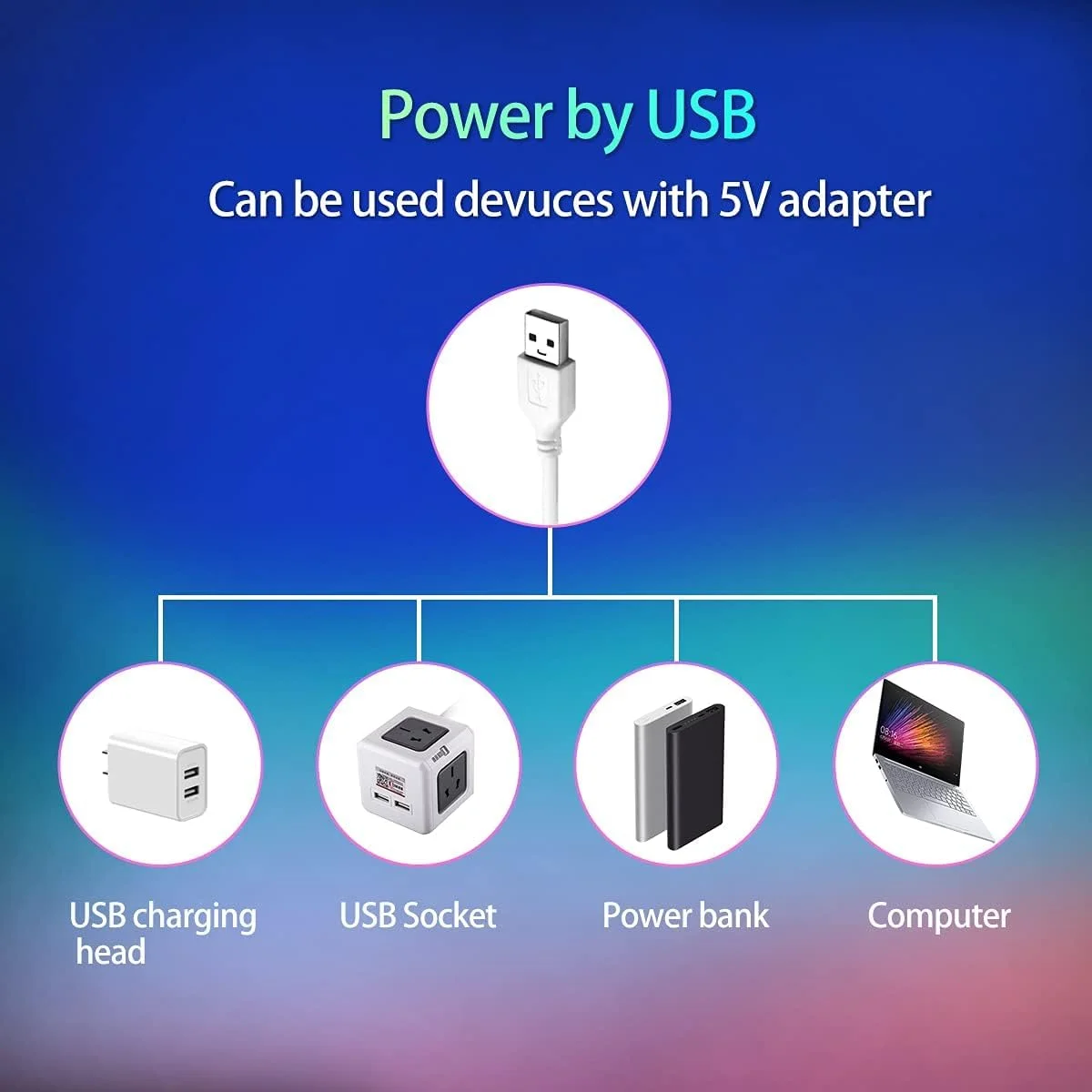 نوار چراغ ال ای دی USB MAKINGTEC Lighting، نوار چراغ تغییر رنگ با همگام سازی موسیقی، ریموت کنترل، میکروفون داخلی، کنترل برنامه بلوتوث، چراغ های ال ای دی RGB برای اتاق خواب، مهمانی، تلویزیون، دکوراسیون منزل (موسیقی 16.5 فوت)