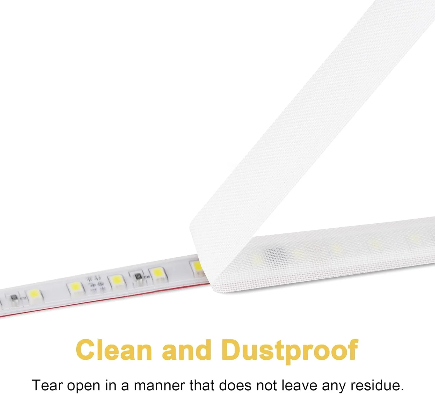 نوار چسب مات کننده نور LED Meking، 2 عددی، 1.5 سانتی متر × 10 متر، نوار کم نور کننده نور برای نرم کردن نور، سفید و قهوه ای نوار چسب مات کننده نور LED Meking، 2 عددی، 1.5 سانتی متر × 10 متر، نوار کم نور کننده نور برای نرم کردن نور، سفید و قهوه ای