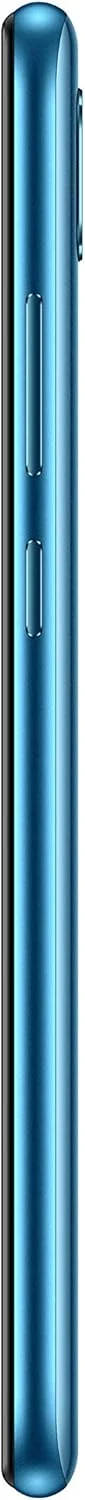 گوشی هوشمند Huawei Y6 2019 با حافظه 32 گیگابایت، صفحه نمایش 6.09 اینچی FullView Dewdrop، دوربین 13 مگاپیکسلی، اندروید 9.0، موبایل بدون سیم کارت، نسخه انگلستان، آبی یاقوتی