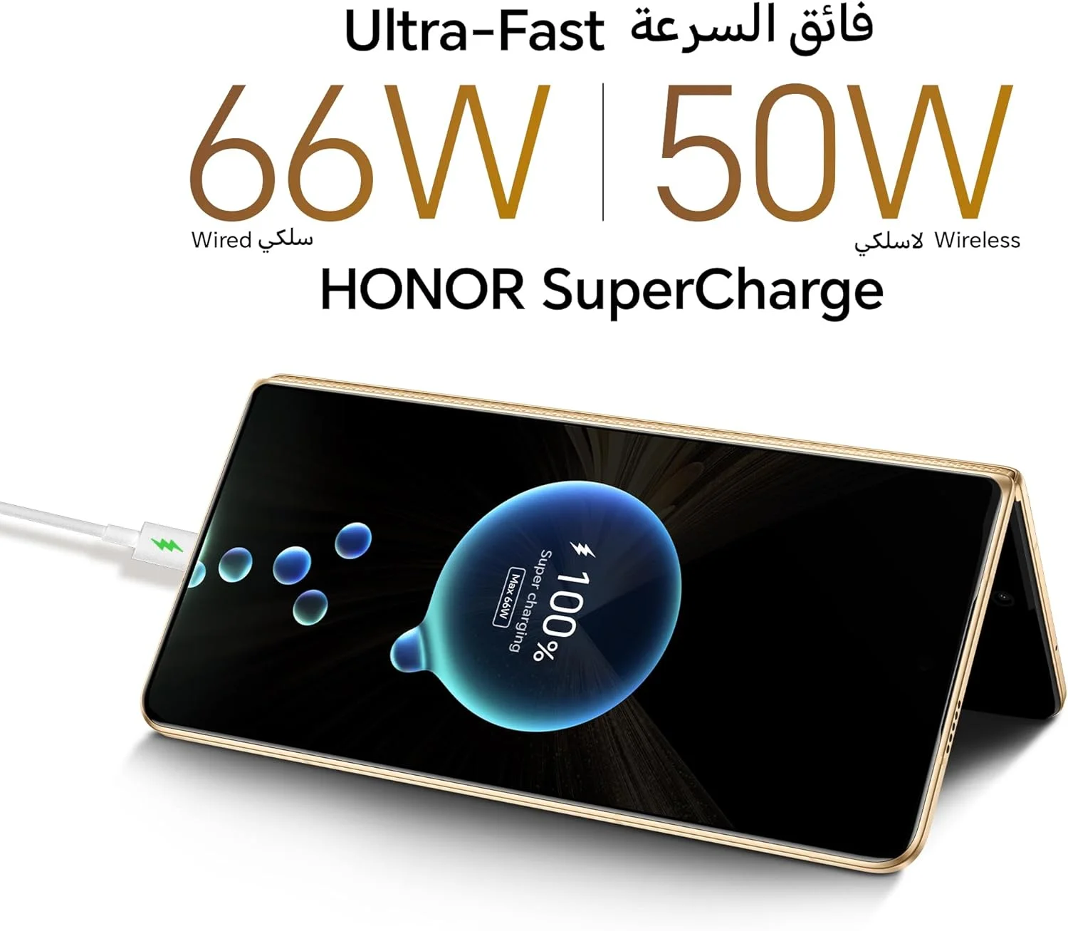 گوشی HONOR Magic V5 با 16 گیگابایت رم و 512 گیگابایت حافظه داخلی، رنگ مشکی، همراه با هدایای رایگان و 6 ماه بیمه صفحه نمایش - نسخه خاورمیانه