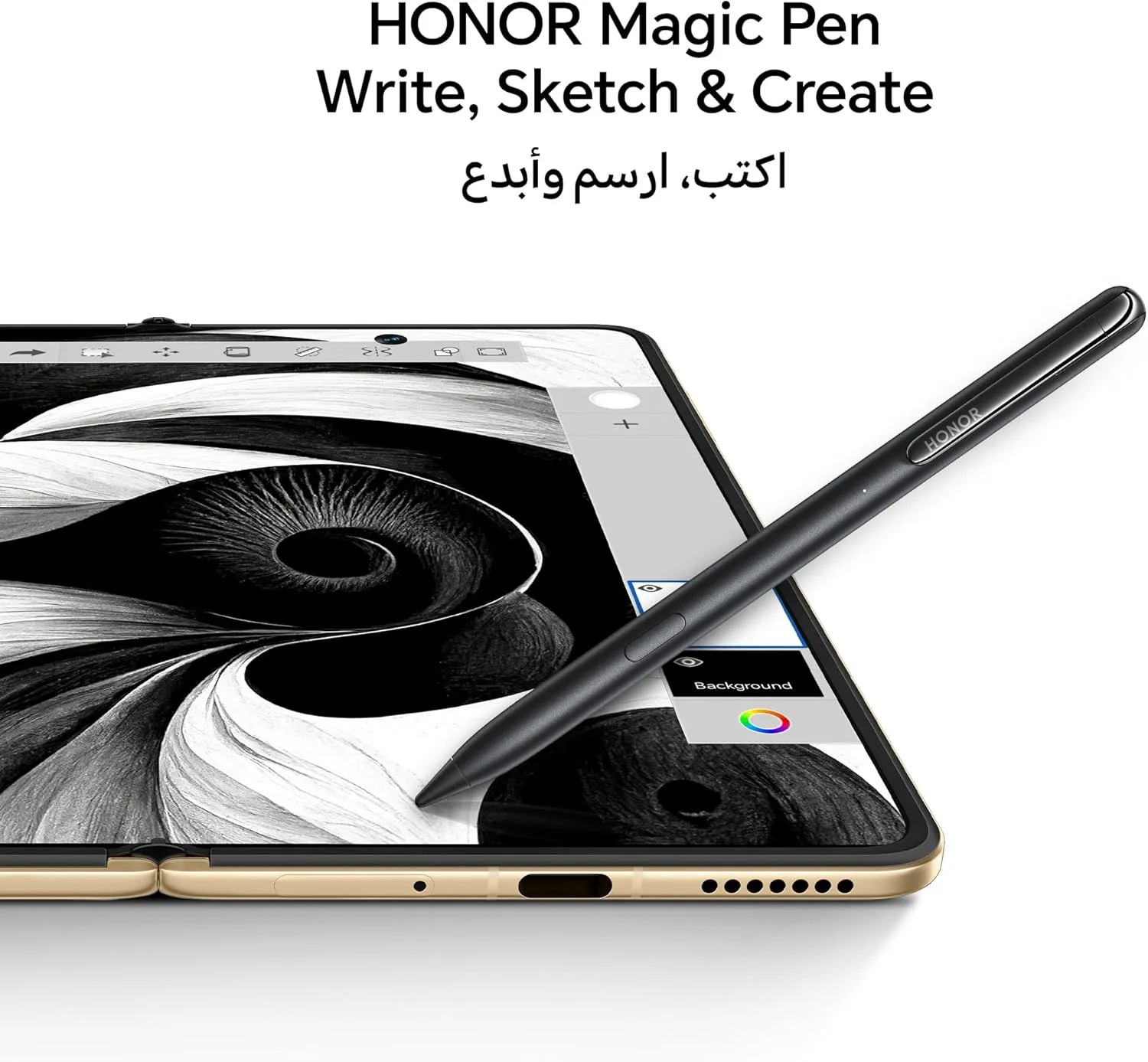 گوشی HONOR Magic V5 با 16 گیگابایت رم و 512 گیگابایت حافظه داخلی، رنگ مشکی، همراه با هدایای رایگان و 6 ماه بیمه صفحه نمایش - نسخه خاورمیانه