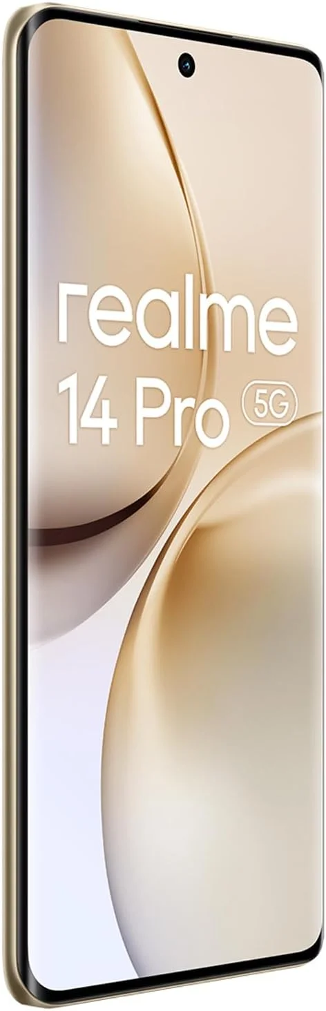 گوشی موبایل Realme 14 Pro دو سیم کارت 512 گیگابایت رام + 12 گیگابایت رم (فقط GSM | بدون CDMA) نسخه بین المللی آنلاک شده کارخانه ای 5G (سفید صدفی)