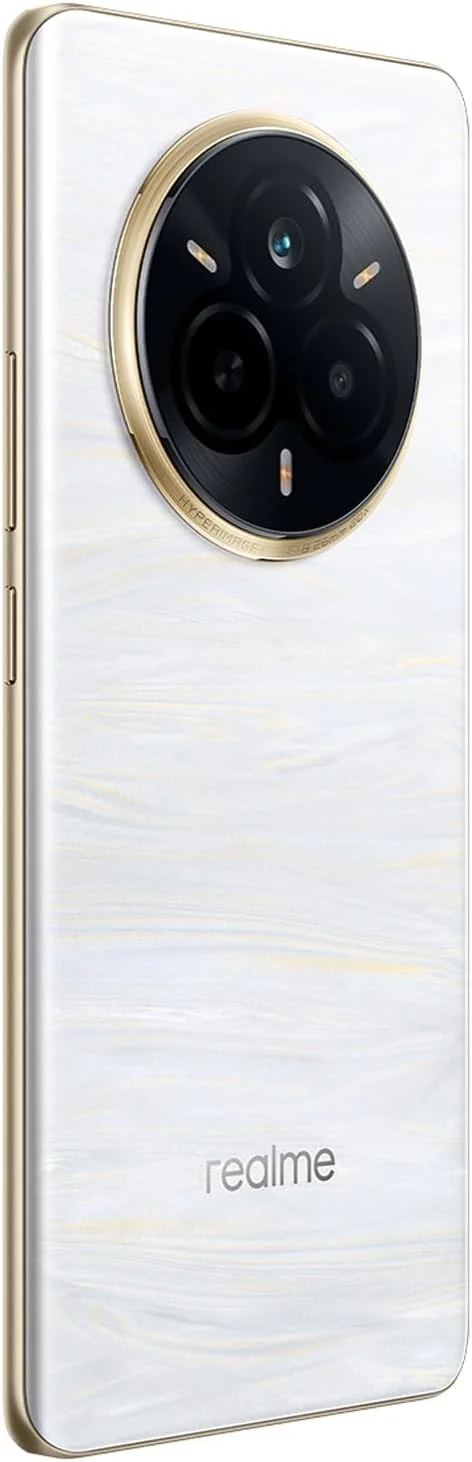 گوشی موبایل Realme 14 Pro دو سیم کارت 512 گیگابایت رام + 12 گیگابایت رم (فقط GSM | بدون CDMA) نسخه بین المللی آنلاک شده کارخانه ای 5G (سفید صدفی)