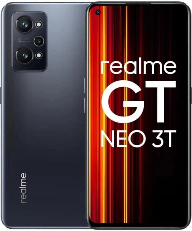گوشی موبایل realme GT Neo 3T (مشکی سایه, 128 گیگابایت) (6 گیگابایت رم)